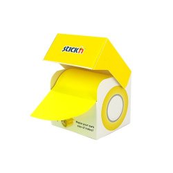 Stick'n note roll ekstra sticky 50mmX10m Neon Gul