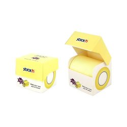 Stick'n note roll ekstra sticky 50mmX10m Pastel Gul 