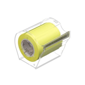 Stick'n note roll ekstra sticky 50x10 meter Neon Gul m. holder