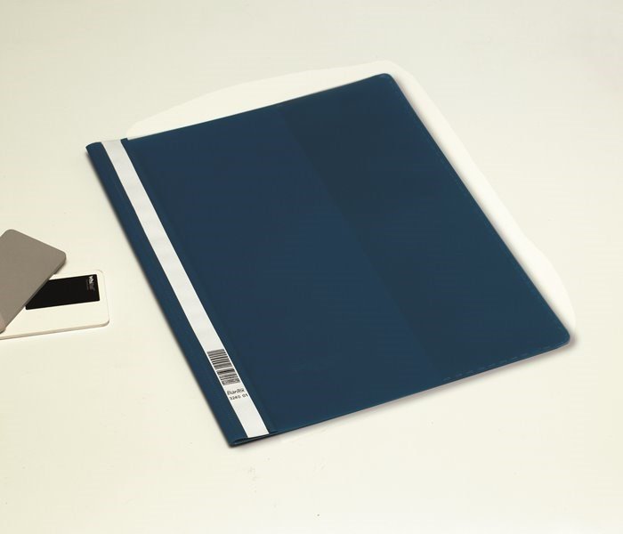 Tilbudsmappe A4+ med lomme, bl