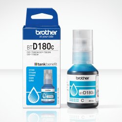 Brother BTD180C Cyan Ink Bottle