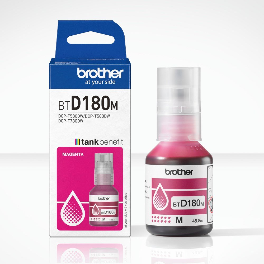 Brother BTD180M Magenta Ink Bottle