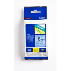 Brother TZe tape 18mmx8m black/Blue