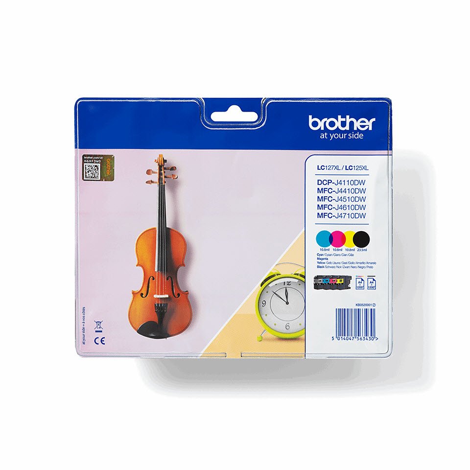 LC127XLVALBP CMYK ink Multi-pack
