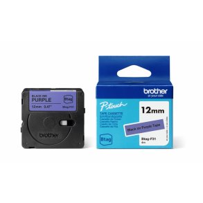 BTAG-F31 12mm Black on purple tape