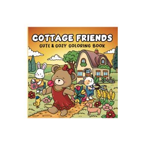 Cottage Friends malebog By Jeanett Veronica 