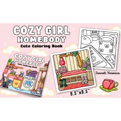 Cozy Girl Homebody malebog By Jeanett Veronica 