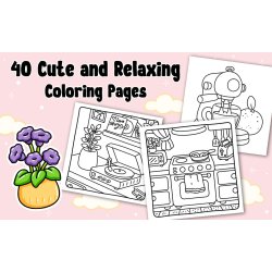 Cozy Girl Homebody malebog By Jeanett Veronica 