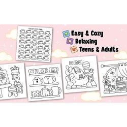 Cozy Girl Homebody malebog By Jeanett Veronica 