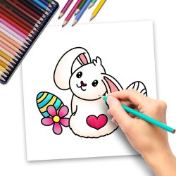 Happy Easter malebog By Jeanett Veronica 