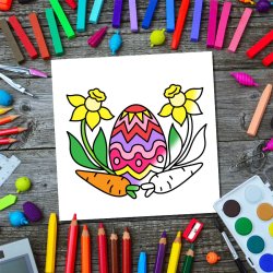 Happy Easter malebog By Jeanett Veronica 