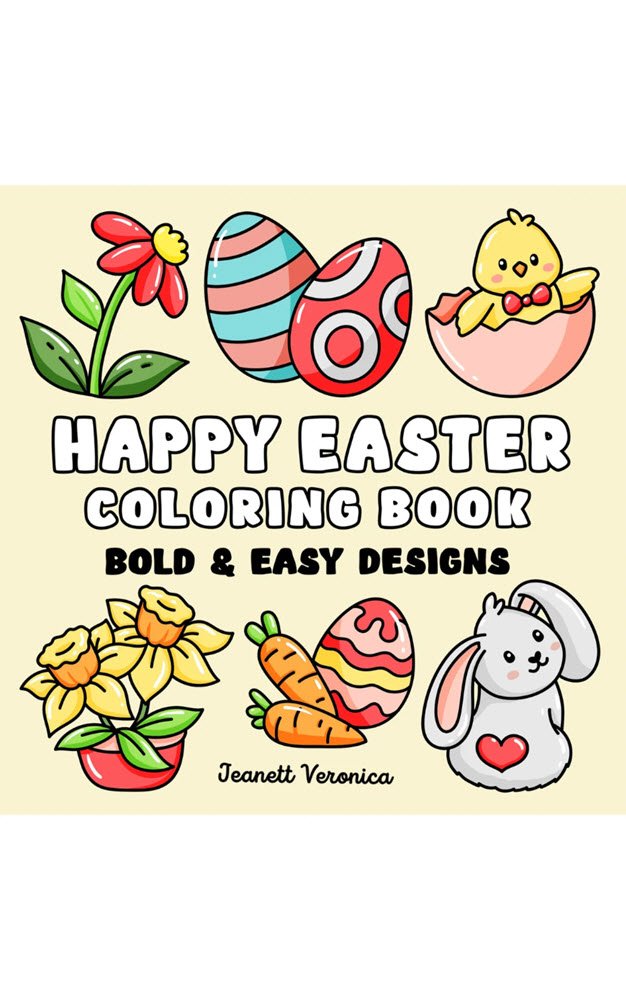 Happy Easter malebog By Jeanett Veronica 
