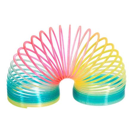 G�ende fjeder pastel m. glimmer 