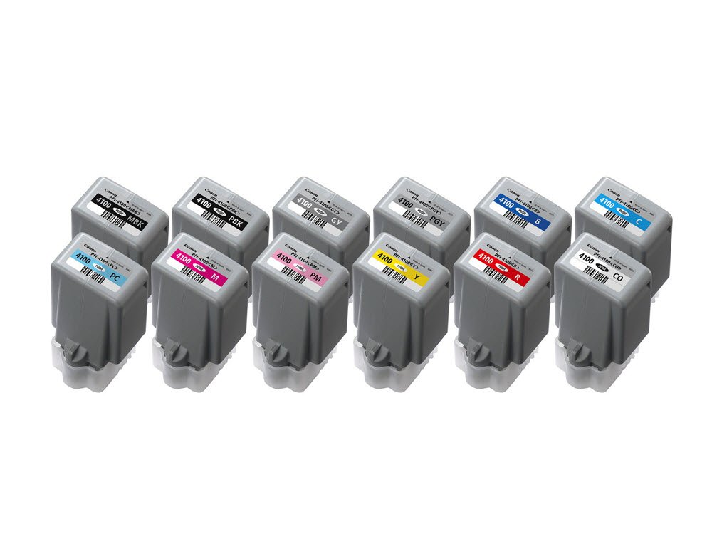 PFI-4100 grey GY ink tank