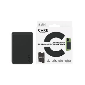 CARE Fashionable Card Holder Black iPhone