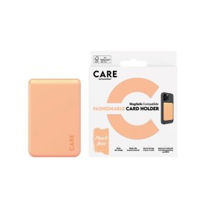 CARE Fashionable Card Holder Peachy iPhone