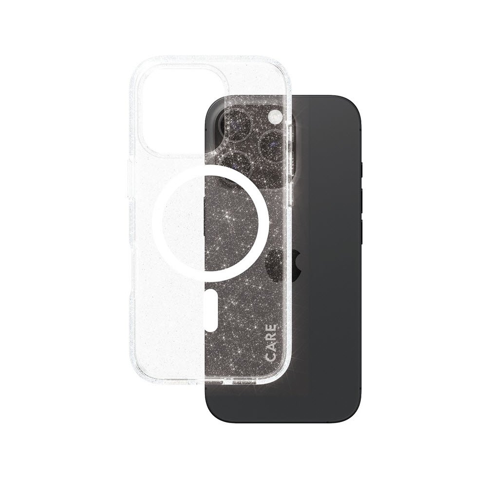 CARE iPhone 16 Pro Case Star Lit w. White MagSafe