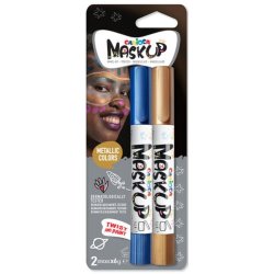 Carioca maskup Sminke Neon Gr�n og Orange