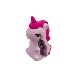 Blyantspider m. Enhj�rning 1 stk. pink og lilla