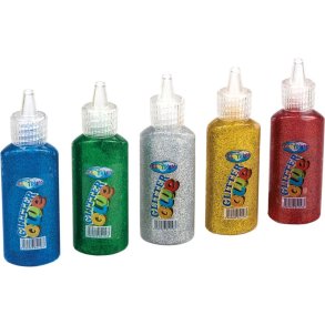 GlitterLim 21 ml 1 stk 5 ass farver