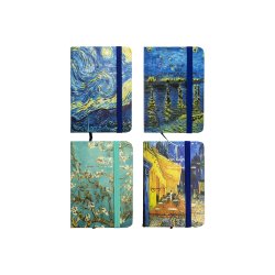 Notesbog A7 Linieret Van Gogh