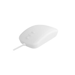 Active Key Hygiene Mouse 3 Buttons Scroll Watertight USB, Wh