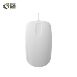 Active Key Hygiene Mouse Scroll Sensor Watertight USB, White