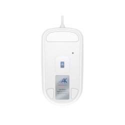 Active Key Hygiene Mouse Scroll Sensor Watertight USB, White