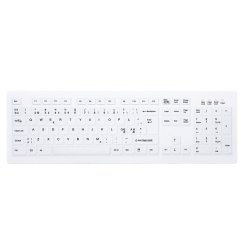 Active Key Wireless Hygiene Desktop Keyboard Sealed Watertig