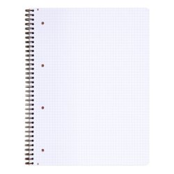 CF spiral Notesbog A4 Kvad Antik Pink