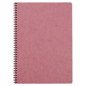 CF spiral Notesbog A4 Kvad Antik Pink