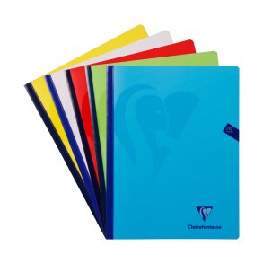Clairefontaine Notesbog Kvad 24x32 cm 192 s. 90 gr