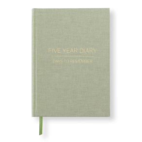 Paperstyle 5 �rs Journal Green Leaf 384 sider. 