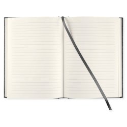 Paperstyle Notesbog A5 Lin Transparent Sort 256 s.