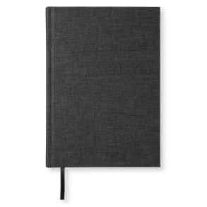 Paperstyle Notesbog A5 Uin Transparent Sort 128 s.