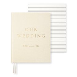 Paperstyle Our Wedding Journal plain 256 sider beige