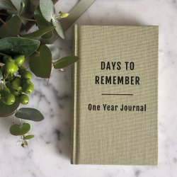 Paperstyle Pocket 1 �rs Journal days to remember Green Leaf