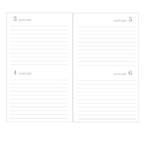 Paperstyle Pocket 1 �rs Journal days to remember Rough Linen