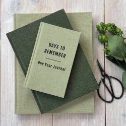 Paperstyle Pocket 1 �rs Journal days to remember Rough Linen