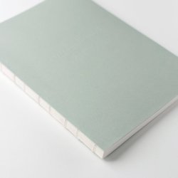 Paperstyle notesbog thread Bound A5 120s. Lin mint