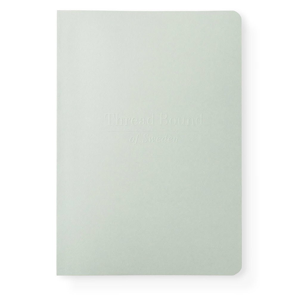 Paperstyle notesbog thread Bound A5 120s. Lin mint