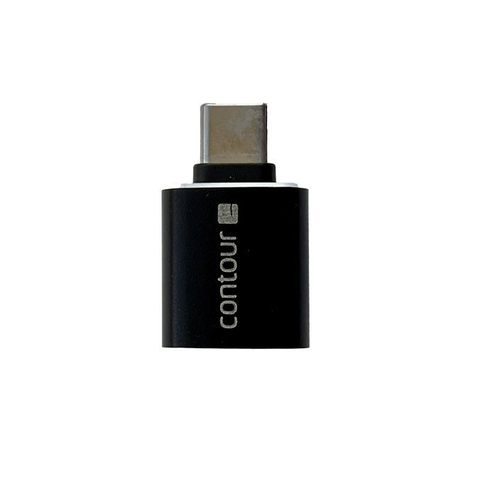 Contour USB-A to USB-C adapter Black