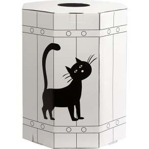 Fastelavnst�nde pap 39cm Mal Selv