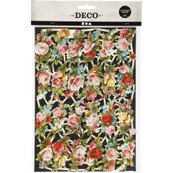 Glansbilleder Sm� Blomster 2 ark.