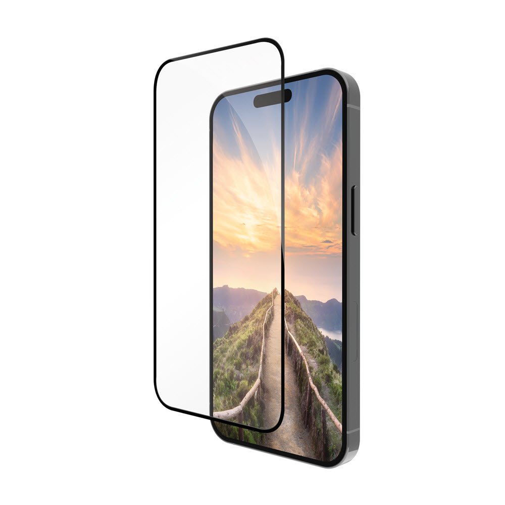 eco-shield - iPhone 16/15 - Black Edge