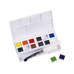 Derwent Watercolour maling s�t 12 farver