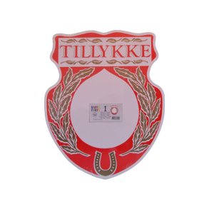 Tillykke skjold