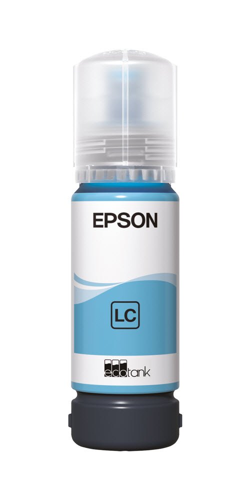 107 EcoTank Light Cyan Ink bottle, 70 ml