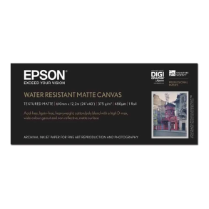 24'' Water Resistant Matte Canvas 375gr 12m