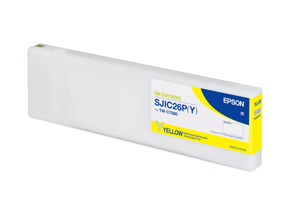 Ink cartridge for SC-P7500 Yellow (SJIC26P) Y